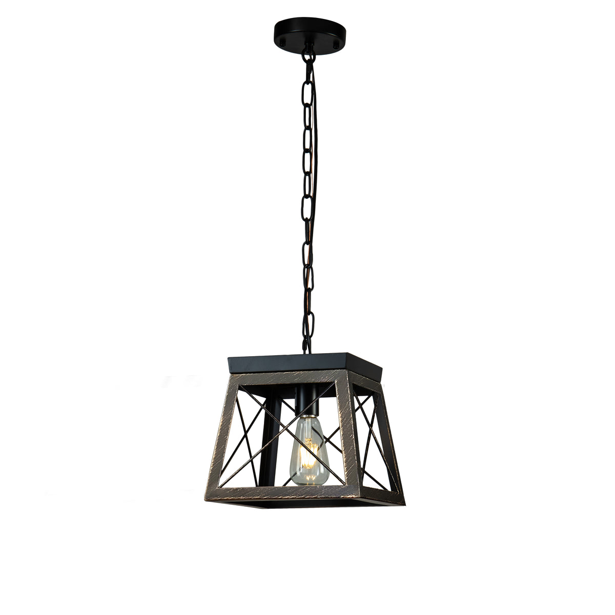 Farmhouse Mini Square Pendant Light